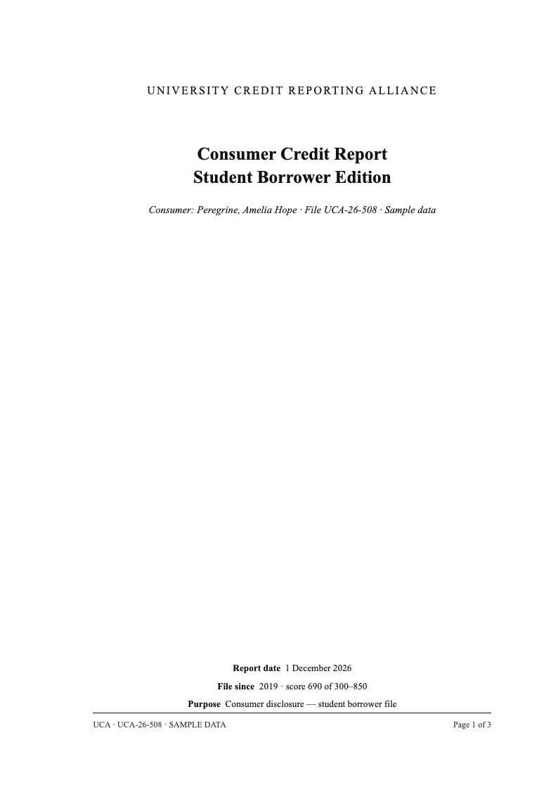 Dissertation manuscript credit report